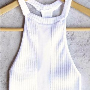 FREE PEOPLE CROP TANK (TAKE ME BACK BRAHMI)